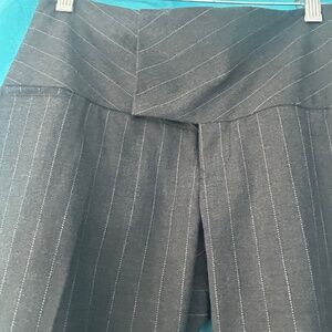 Grey stripped pants - 10 or size 27-28
